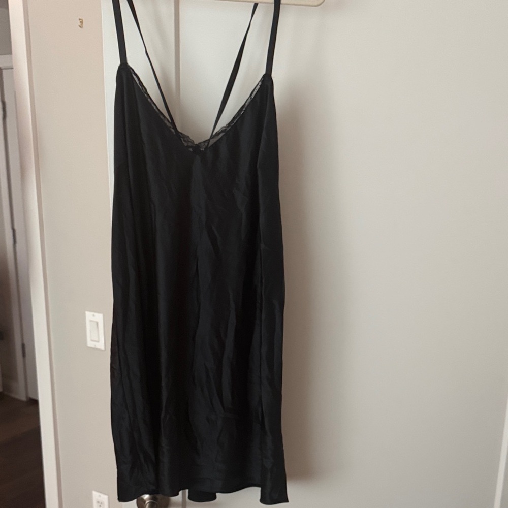 Parade Black Slip Dress